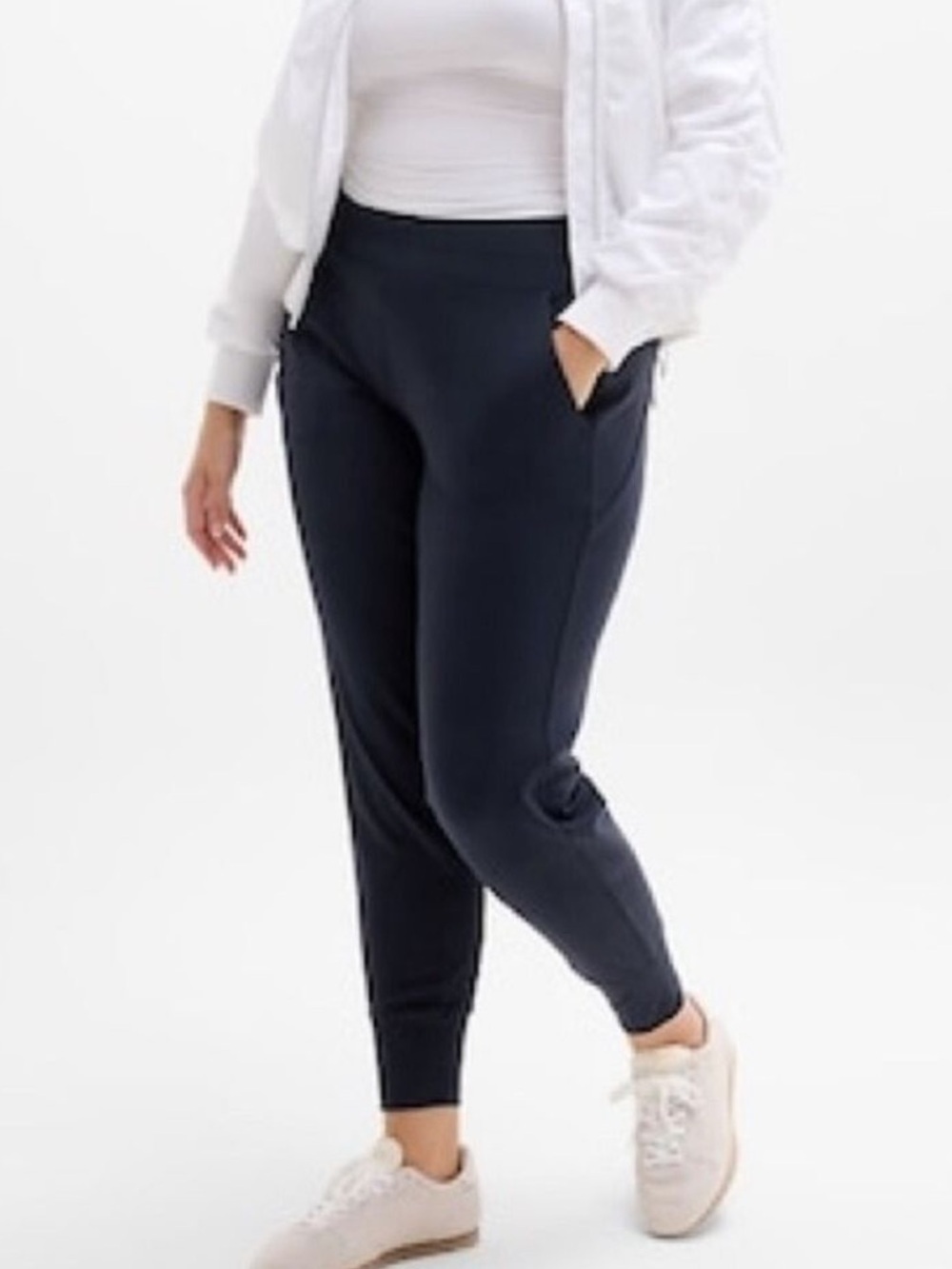 Athleta Venice‎ Joggers Black Size 3X NWT Sculptek Light Athleisure